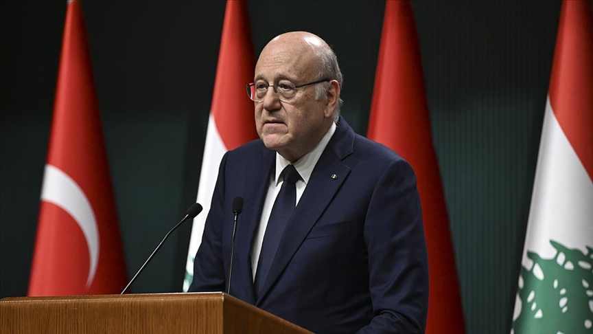 Lübnan Başbakanı Mikati Lübnan'ın içinden geçtiği her zorlu dönemde Türkiye destek ülkesi olmuştur