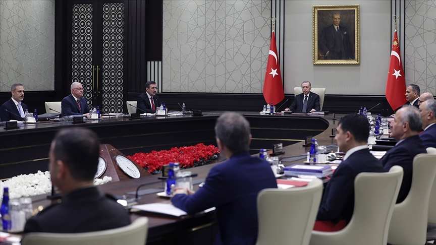 MGK bildirisi Milli güvenlik siyasetinin terör örgütleri üzerinden akamete uğratılamayacağının altı çizilmiştir