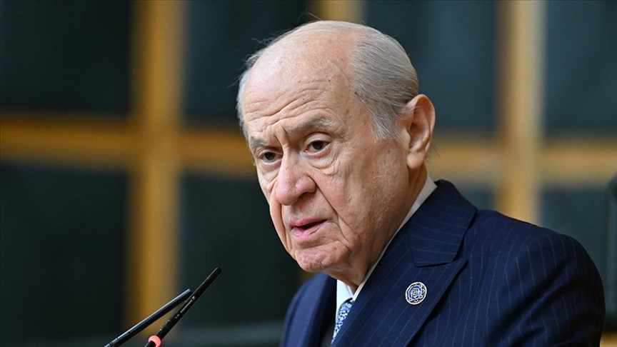 MHP Genel Başkanı Bahçeli Elimizi taşın altına koymaya varız