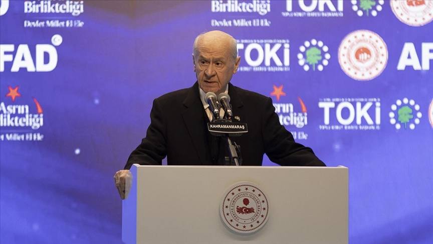MHP Genel Başkanı Bahçeli Türkiye tek nefes, tek yürek halinde kenetlenmiştir