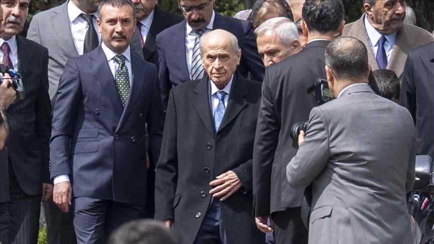 MHP Genel Başkanı Bahçeli, yaklaşık 2 aylık istirahatin ardından mesaisine başladı