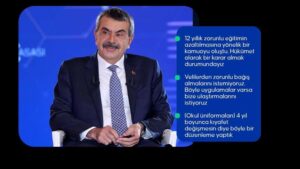 Milli Eğitim Bakanı Tekin Bu yılı, 'Her çocuğumuz bir fidan, ilk dersimiz Yeşil Vatan' mottosuyla başlatacağız