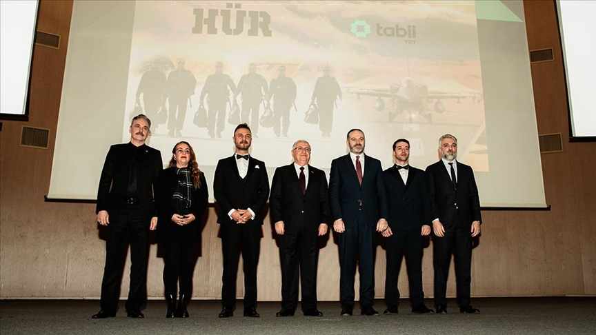 Milli Savunma Bakanı Güler, Tabii orijinal yapımı Hür dizisinin özel gösterimine katıldı