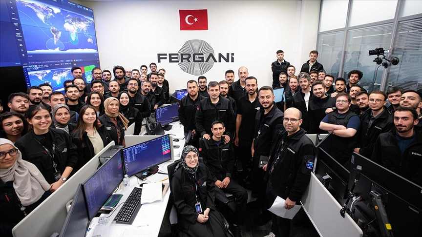 Milli uydu Fergani FGN-100-d2 uzayda