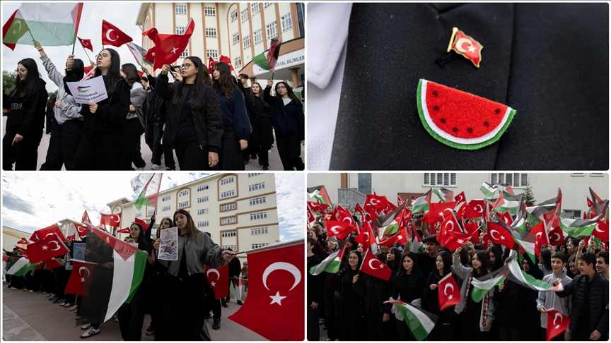 Okullarda Filistin farkındalık etkinlikleri düzenlendi