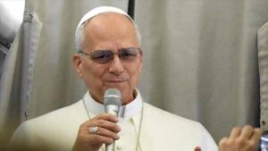Papa 14. Leo (İki devletli çözüm) Bunu, devam eden çatışmayı durdurabilecek tek çözüm olarak görüyoruz