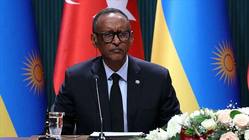 Ruanda Devlet Başkanı Kagame Ruanda ve Türkiye küresel barışa kendilerini adamış iki ülkedir