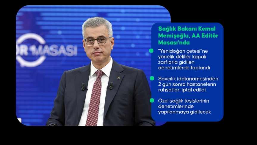 Sağlık Bakanı Memişoğlu 26 Nisan 2024'te yapılan operasyon ile yenidoğan çetesi çökertildi