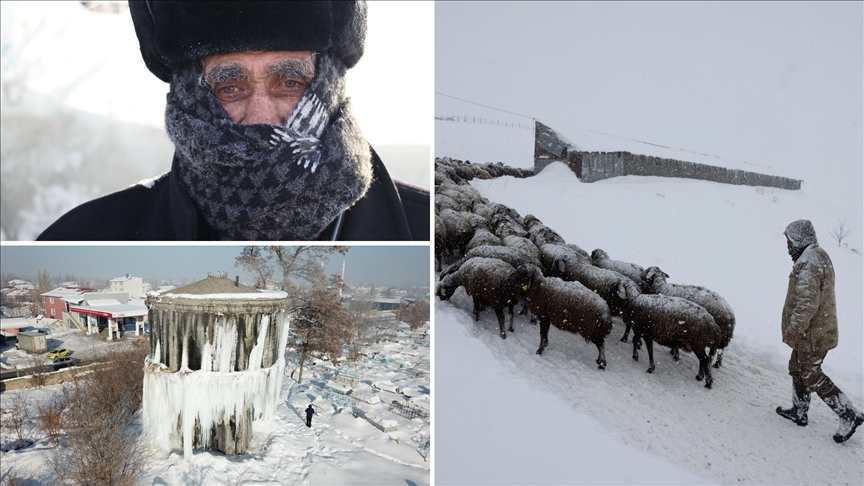Soğuk hava ve kar yaşamı olumsuz etkiliyor