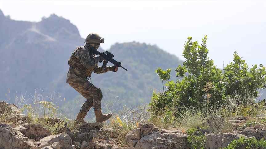 Suriye ve Irak'ın kuzeyinde 23 terörist etkisiz hale getirildi