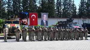 Suriye'de görev yapacak jandarma komandolar dualarla uğurlandı