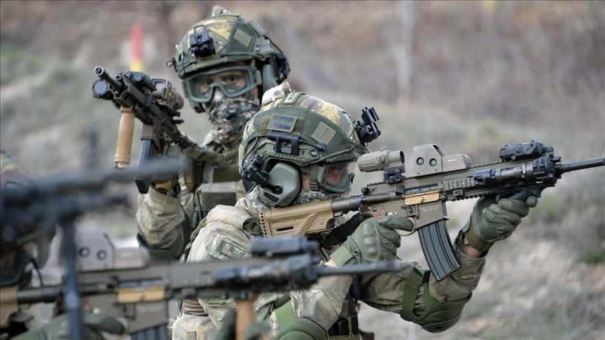 Suriye'nin kuzeyinde saldırı hazırlığındaki 29 PKKYPG'li terörist etkisiz hale getirildi