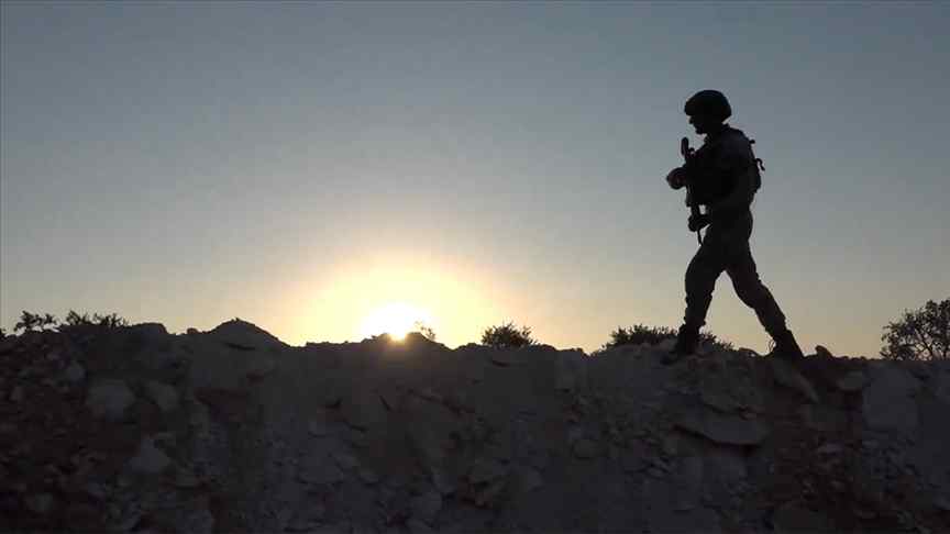 Suriye'nin ve Irak'ın kuzeyinde 16 PKKYPG'li terörist etkisiz hale getirildi