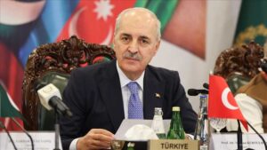 TBMM Başkanı Kurtulmuş Netanyahu ve çetesi, işlediği soykırım suçundan kolayca kurtulamamalı