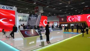 TUSAŞ'a yönelik terör saldırısının ardından SAHA EXPO alanı Türk bayraklarıyla donatıldı