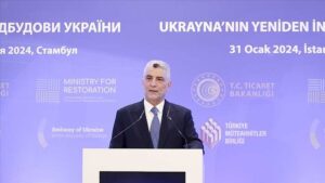 Ticaret Bakanı Bolat Türkiye-Ukrayna Serbest Ticaret Anlaşması yürürlüğe girecek