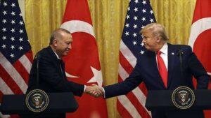 Trump Cumhurbaşkanı Erdoğan'la çok iyi ilişkilerimiz var, o çok güçlü ve zeki biri