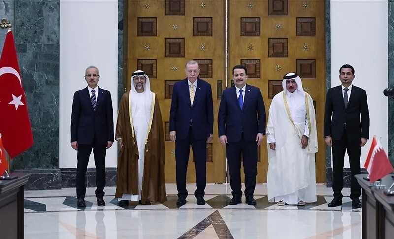 Türkiye, Irak, Katar ve BAE arasında Kalkınma Yolu mutabakat zaptı imzalandı