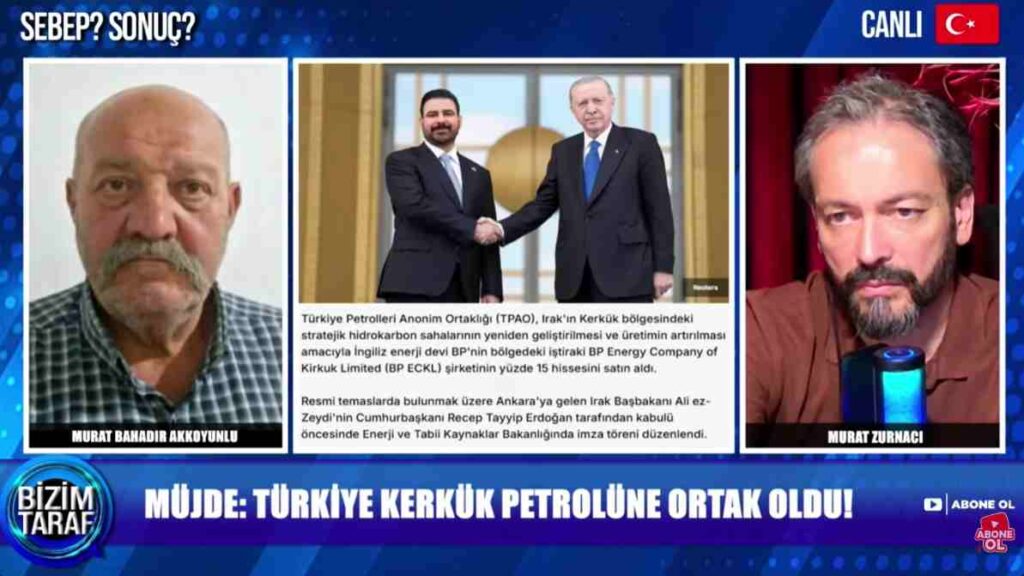Yüzyılın Rövanşını Aldık Kerkük Petrolüne Ortak Olduk